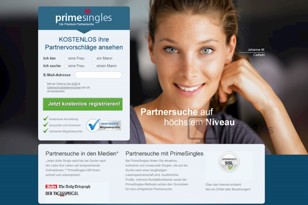 Prime Singles Dating Site Review